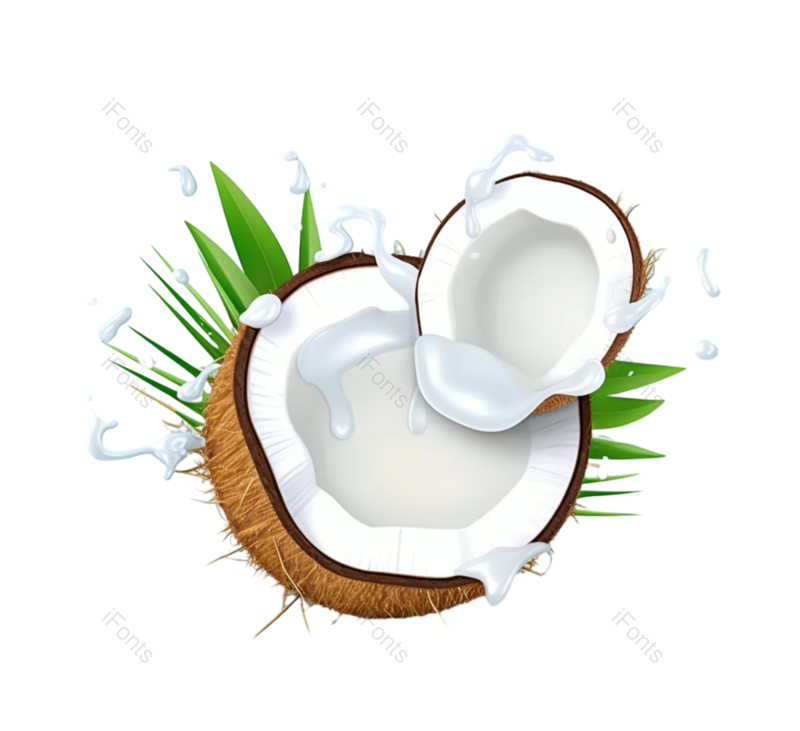 装饰图片,夏天元素,水果PNG,树叶免抠素材